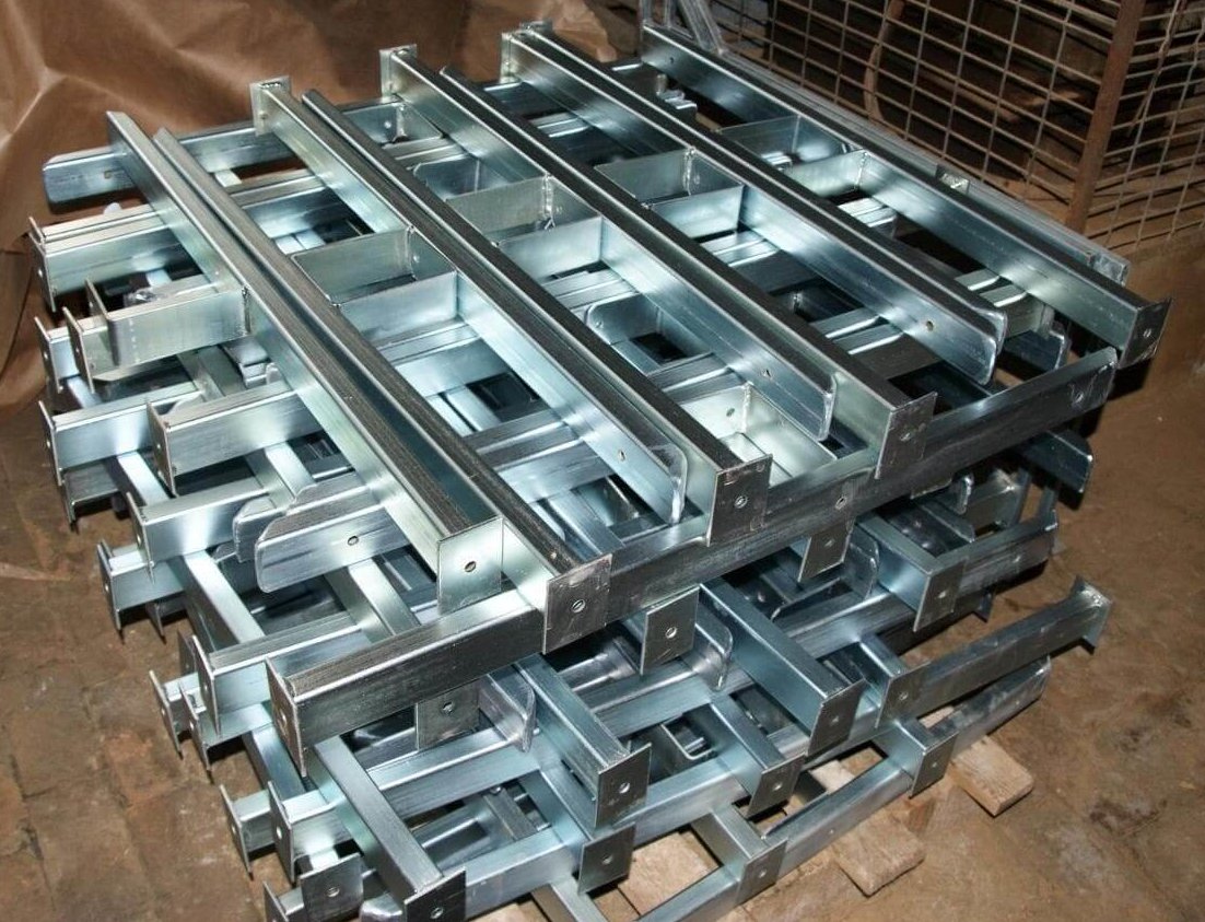 What is galvanization and how can it improve metal parts?