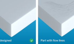 How to avoid injection molding flow lines