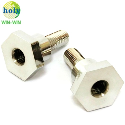 Copper CuC8140 Power Terminal CNC Machining CNC Turning Part with Nickel Plating