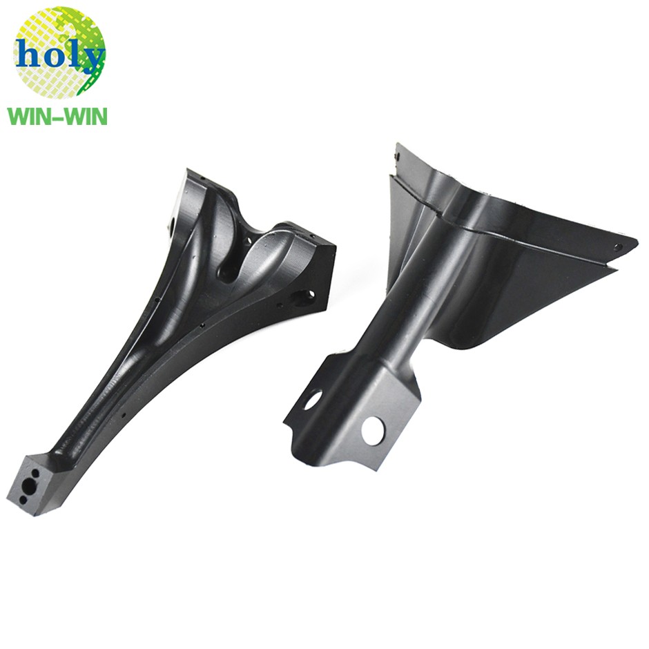 Customized Black ABS Plastic Aerospace Accessories with Good CNC Milling Machining