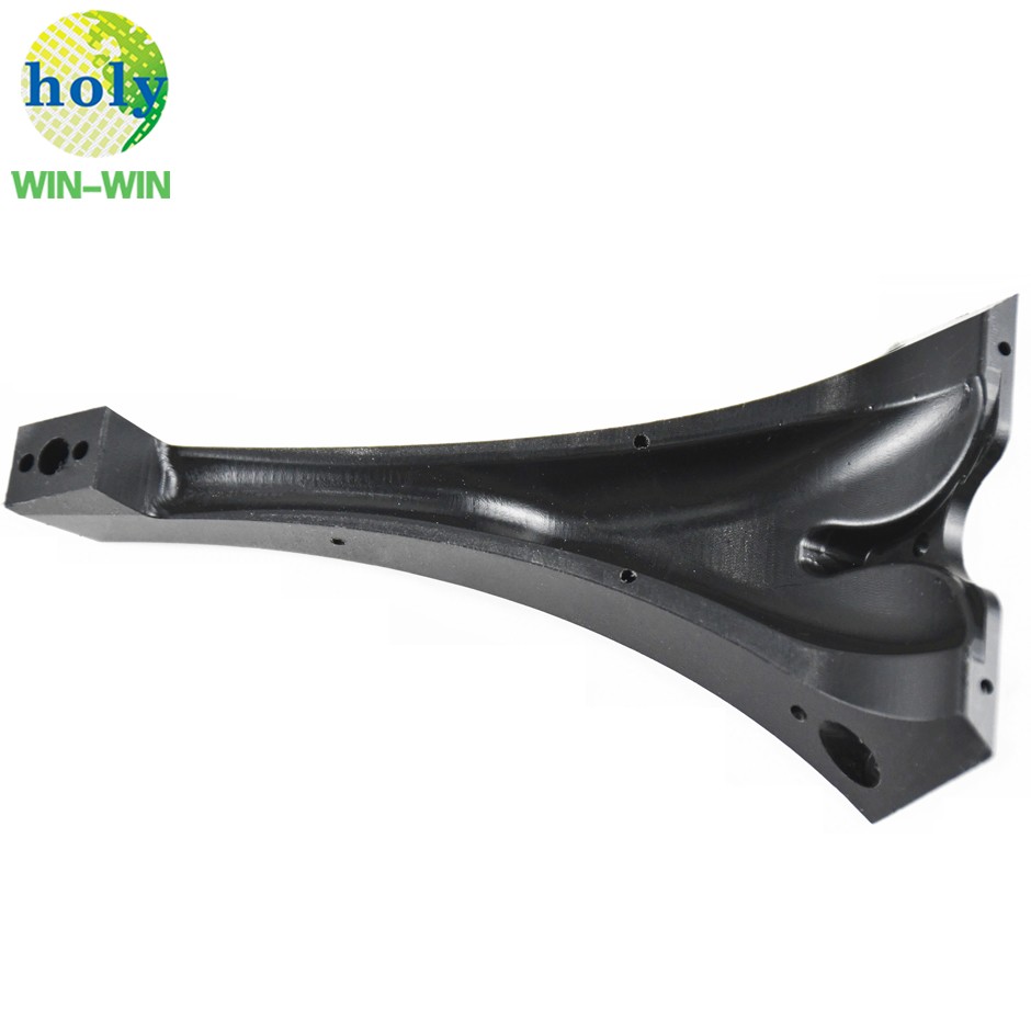Customized Black ABS Plastic Aerospace Accessories with Good CNC Milling Machining